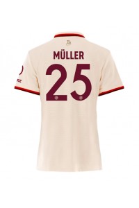 Bayern Munich Thomas Muller #25 Fotballdrakt Tredje Klær Dame 2024-25 Korte ermer